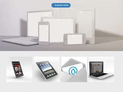 3D Assets for website 3d c4d devices multi device responsive web design