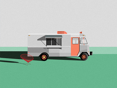 There Will Be Food food shark illustration landscape marfa texas