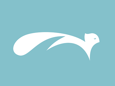Squirrel Icon animal blue icon illustration squirrel