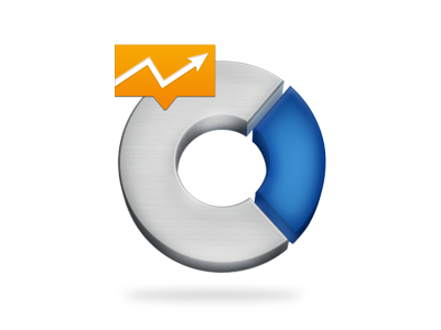 Analytics Icon analytics circle graph icon