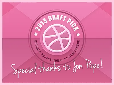 2013 Draft Pick 2013 debut draft invite thanks