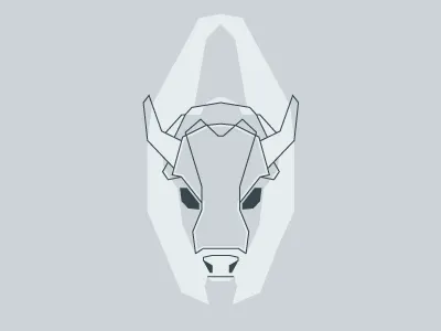 Buffalo buffalo icon illustration