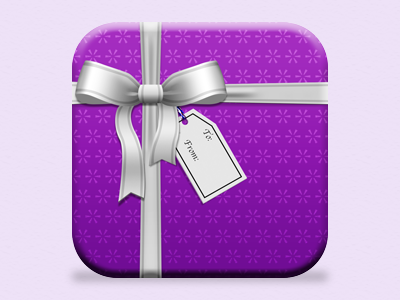 Gift App gift icon ios present ribbon