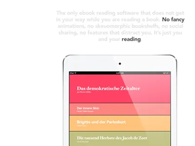 Ereader2 app ebook epub ios ipad pdf reader