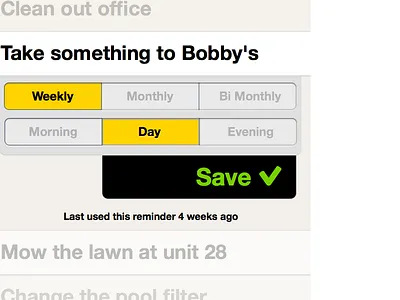 Impromptu app apple interface ios iphone lists reminders ui