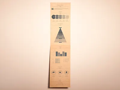 Freebie - Vertical Resume Template cardboard cv freebie infographics print resume