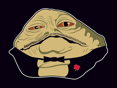 Jabba the Godfather godfather illustration jabba star wars