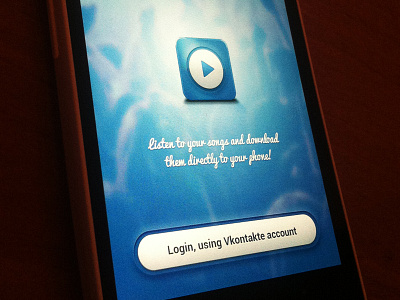 Splash Sneak Peak (RP inside) android app design intro music sneak splash vk vkontakte