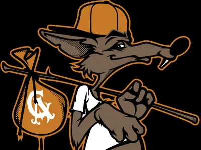 Critically Acclaimed Rat character design graphics illustration tee design