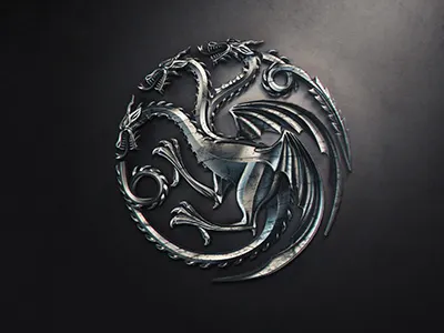 Game of thrones. Blood and fire daenerys game of thrones sygil targaryen