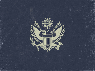 Pazzport america arrows banner e pluribus unum eagle illustration passport travel united states usa