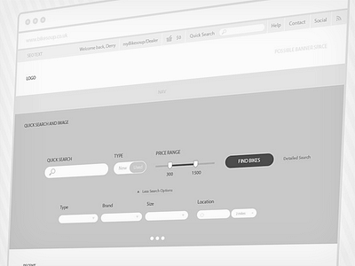 Bikesoup Ui 01 app illustrator mobile mockups responsive sketch ui ux web wireframe