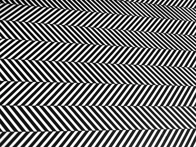 Whooaahhhhhh black and white geometric pattern screen screen print trippy weird