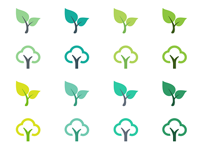 Colors brand design identity logo minimal web
