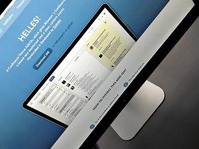 Theme Website atlassian confluence media queries off canvas responsive theme wiki