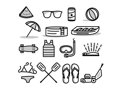 Free Icon Set download free icon icons illustration summer