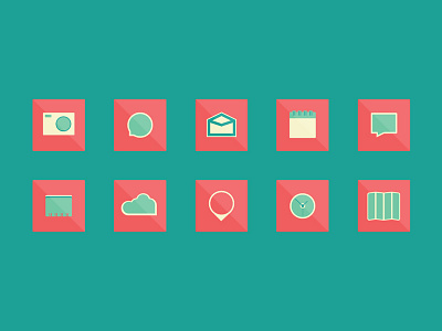 Flat Design design flat icons minimalist