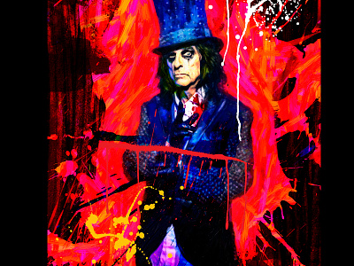 alice cooper art art prints fine art prints manish mansinh manishmansinh music musician