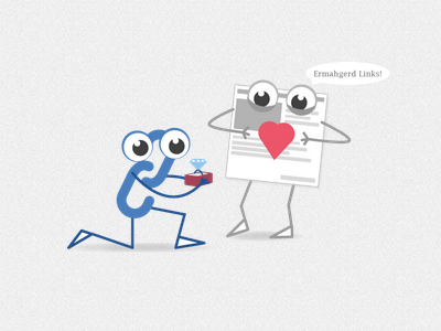 Ermahgerd Links! illustration links marketing