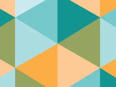 Geometric Box abstract blue boxes geometric green pattern yellow