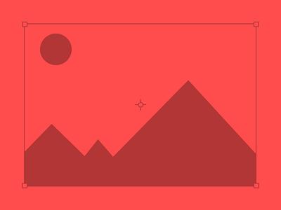 The Place That Never Was - Focus Series contrast flat focus landscape red ui