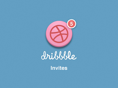 Dribbble Invites x5 dribbble invite invites