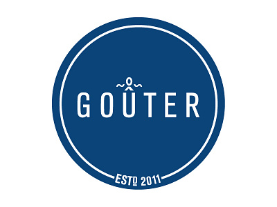 Gouter Logo brand branding logo organic raw vegan