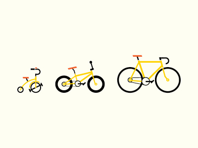 Bike Timeline bicycle bike icon simple