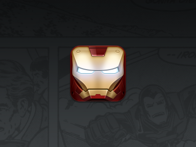 Iron Man icon ios iron man retina