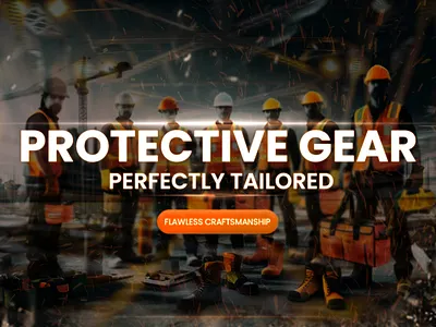 Protective Gear Web Design Samples Banner + Category Images graphic design ui