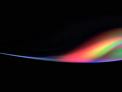 Iridescent background animation 3d abstract animation background blender branding calm clean colorful cover design elegant endless gradient iridescent looping motion graphics render shape simple