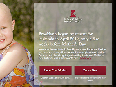 Mother's Day buttons design mothers day web design