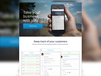 Paid for Stripe Landing app appstore ios landing marketing paid paidhq stripe