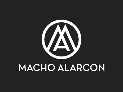 Macho Alarcon branding design fashion logo logotype ma macho alarcon mark monogram