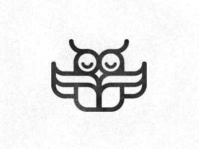 Owlfriends2 brand circle creative creative logo friends hoot line logo logo design logo designer mark owl people simple smile social symbol