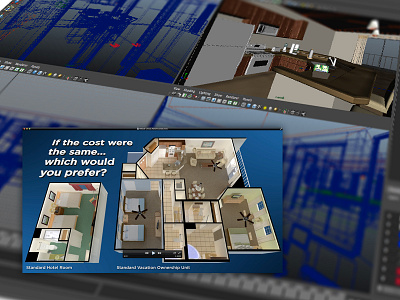 Hotel v Condo 3d animation after effects maya