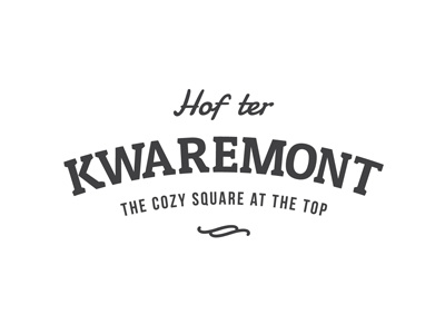 Hof Ter Kwaremont bb branding logo retro vintage