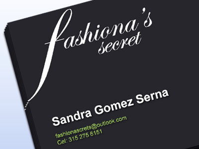 Client Work - Businesscard bussinesscard card client