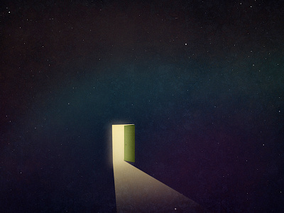 Door to the Universe illustration space