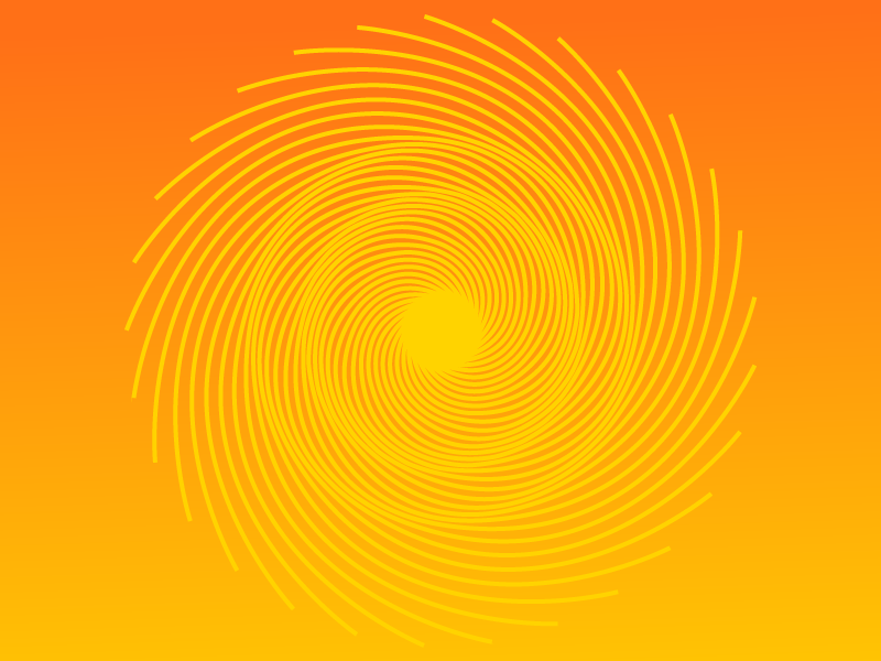 Fibonnacci Day (Animation) animation gif golden ratio. infinite gradient hypno hypnosis disk neon spiral trippy typography