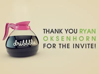 Thank You! c4d cinema4d invite photoshop thank you thanks