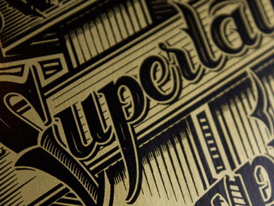 WeSC print conspiracy deck gold schmetzer superlative wesc