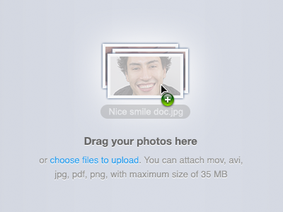 Photo empty state photo states upload