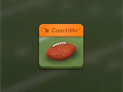 CoachMe Icon app coachme design football icon ios logo mobile