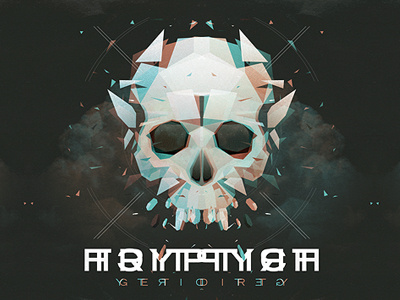 Get Dirty 3d clouds fragments fybe:one skull