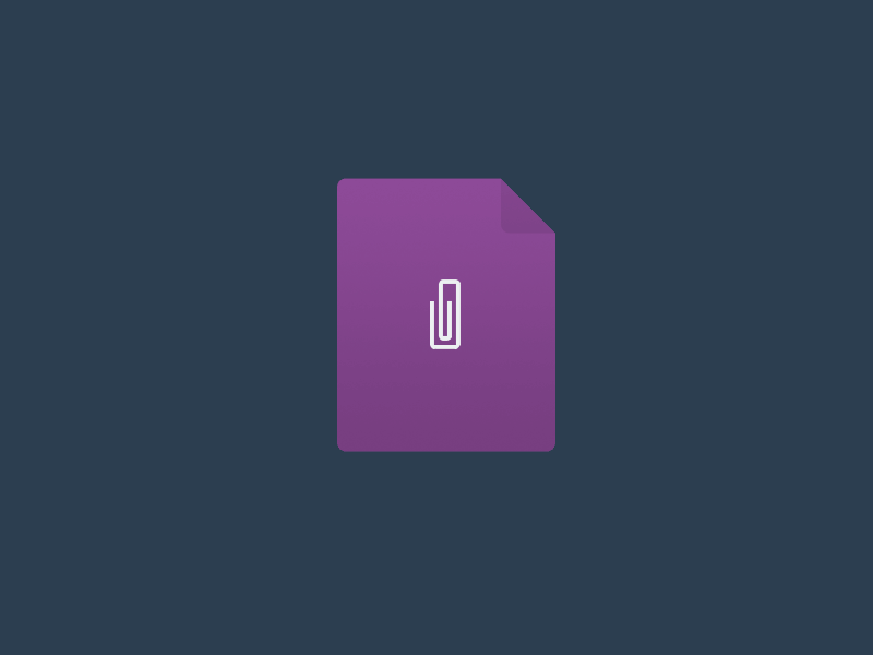 Am I late for the party? [.gif] animation flat gif icon paperclip progress upload