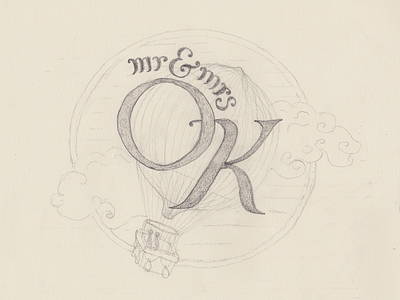 Logo concept sketch logo sketch