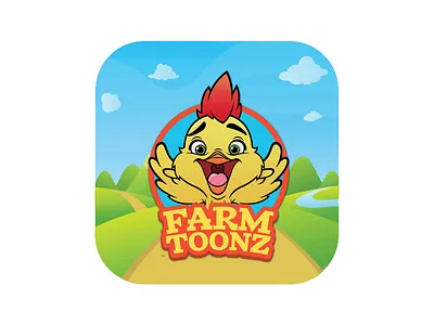 FarmToonz Available Now app cartoon character illustrator ipad vector