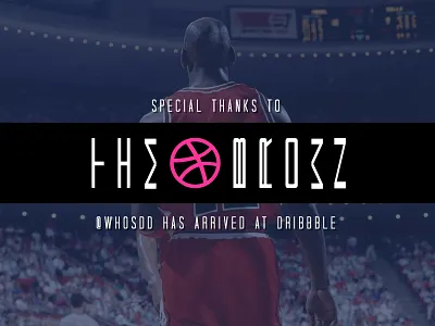 The Arrival basketball creative thanks