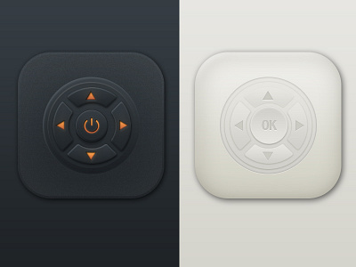 Remote control button control design free icon icons ios ipad iphone pause photoshop play psd remote